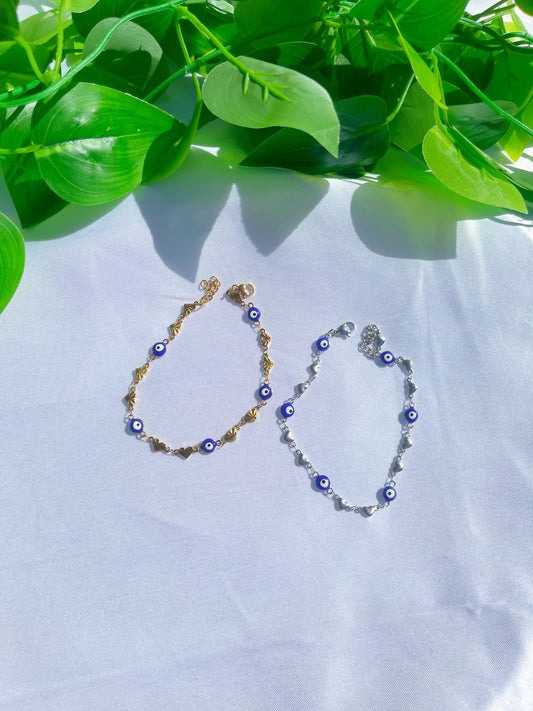 EVIL EYE ANKLETS (PRE-ORDER)