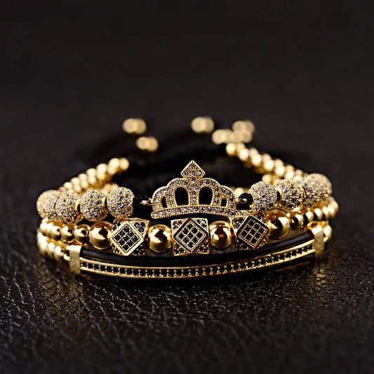 Luxury crown men bracelet