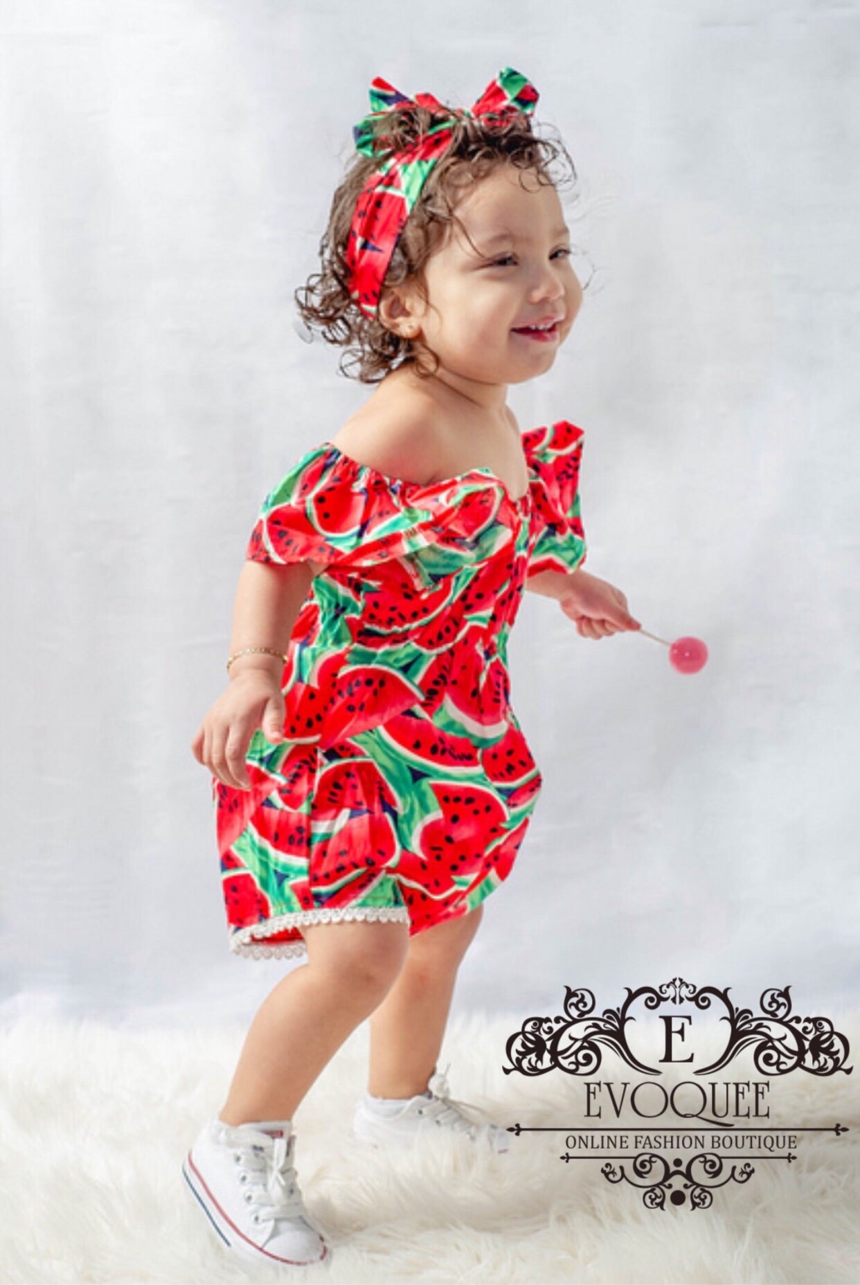 Watermelon Bodysuit with headband