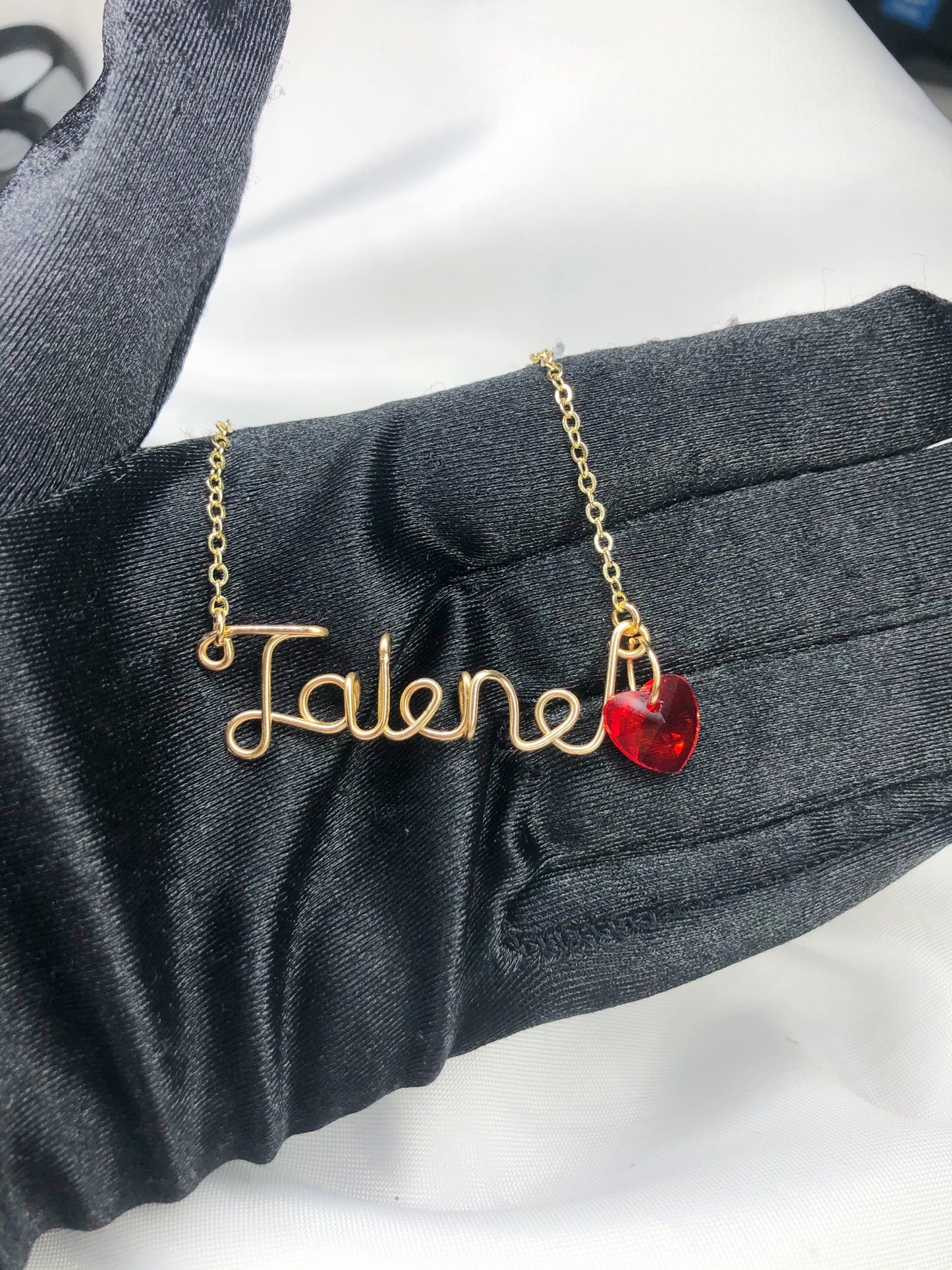 Custom Heart Diamond Necklace