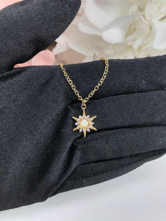 OPAL STAR NECKLACE